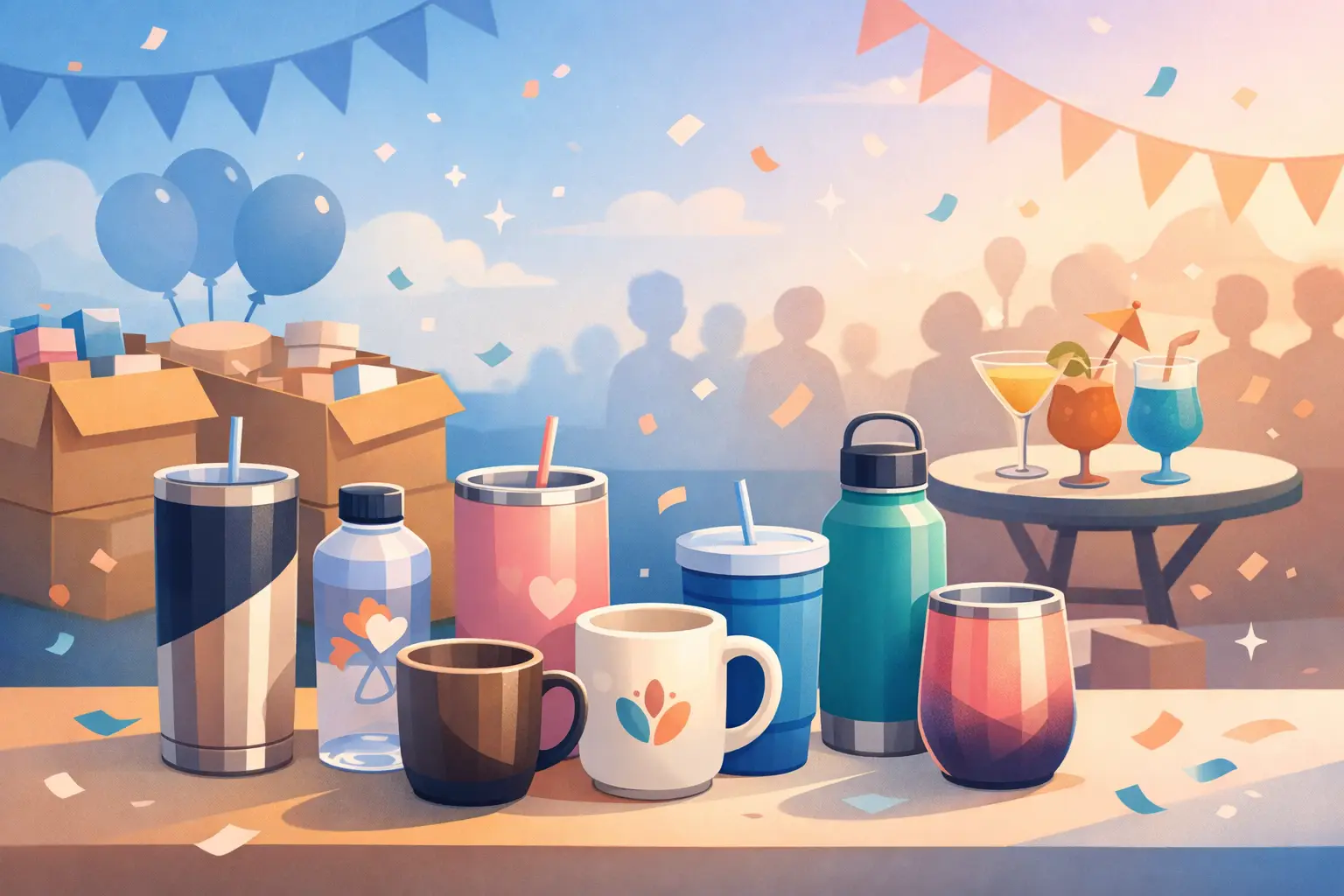 Bulk Personalized Drinkware for Events That Pops