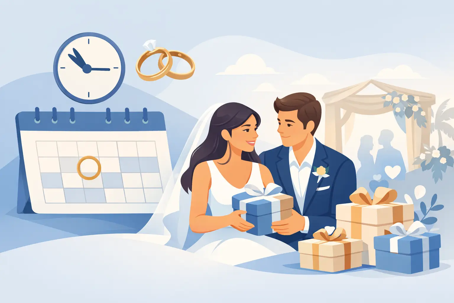 When to Order Wedding Gifts Without the Rush